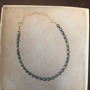 Silver Iridescent beaded bracelet from Dash store